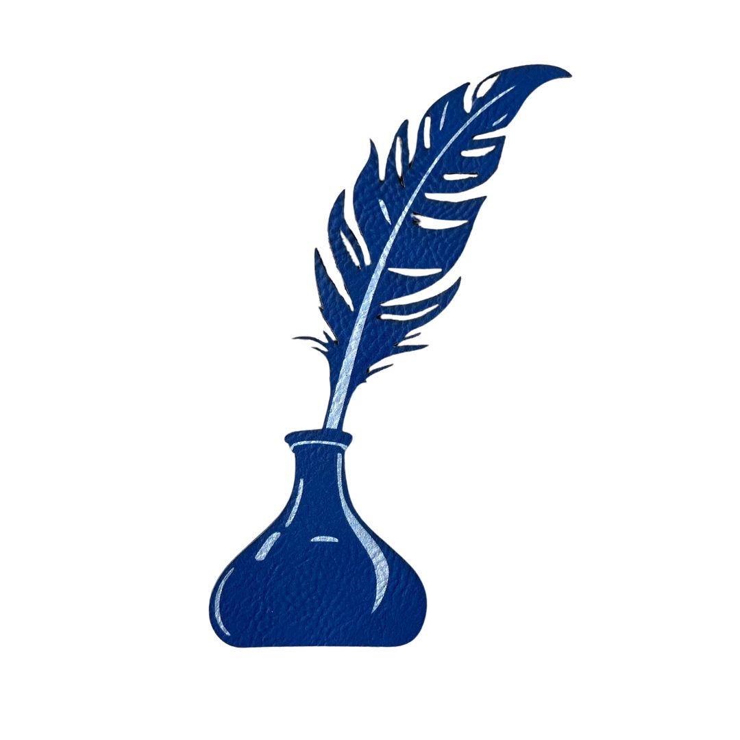 Quill and Ink Graphic Bookmark