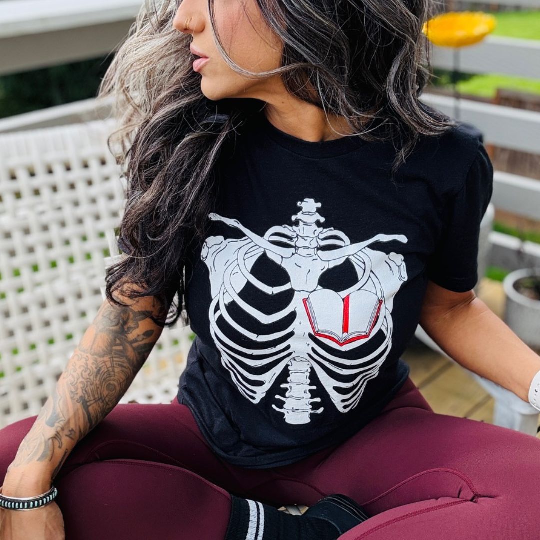 Anatomy of a Book Lover Unisex Tee