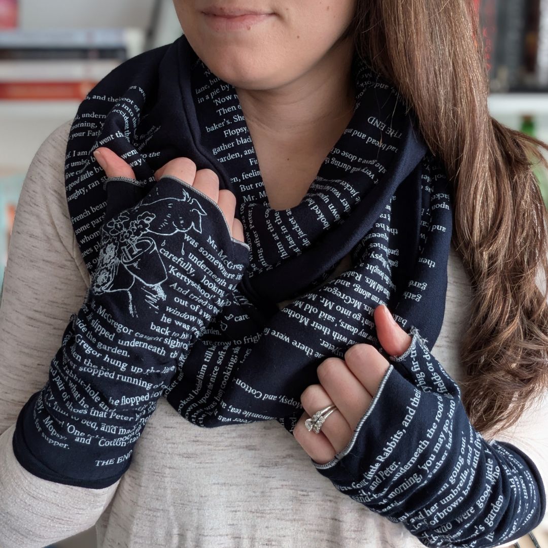 The Tale of Peter Rabbit Writing Gloves