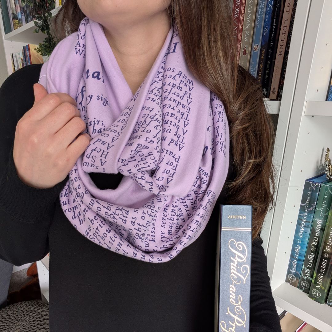 Perfect Woman Book Scarf
