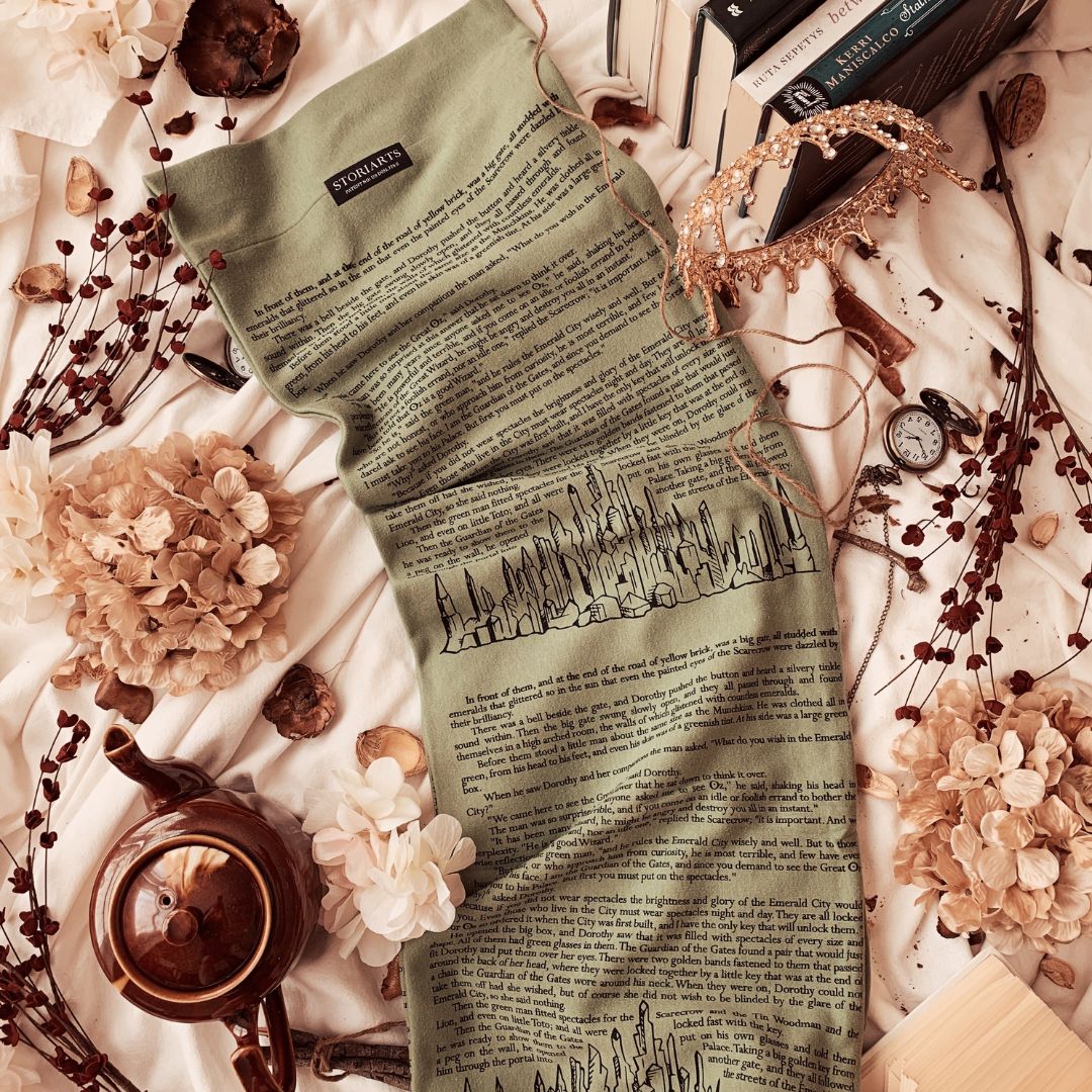 The Wonderful Wizard of Oz Book Scarf