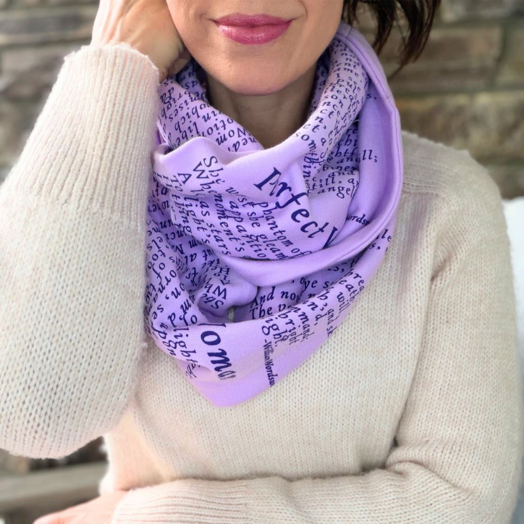 Perfect Woman Book Scarf