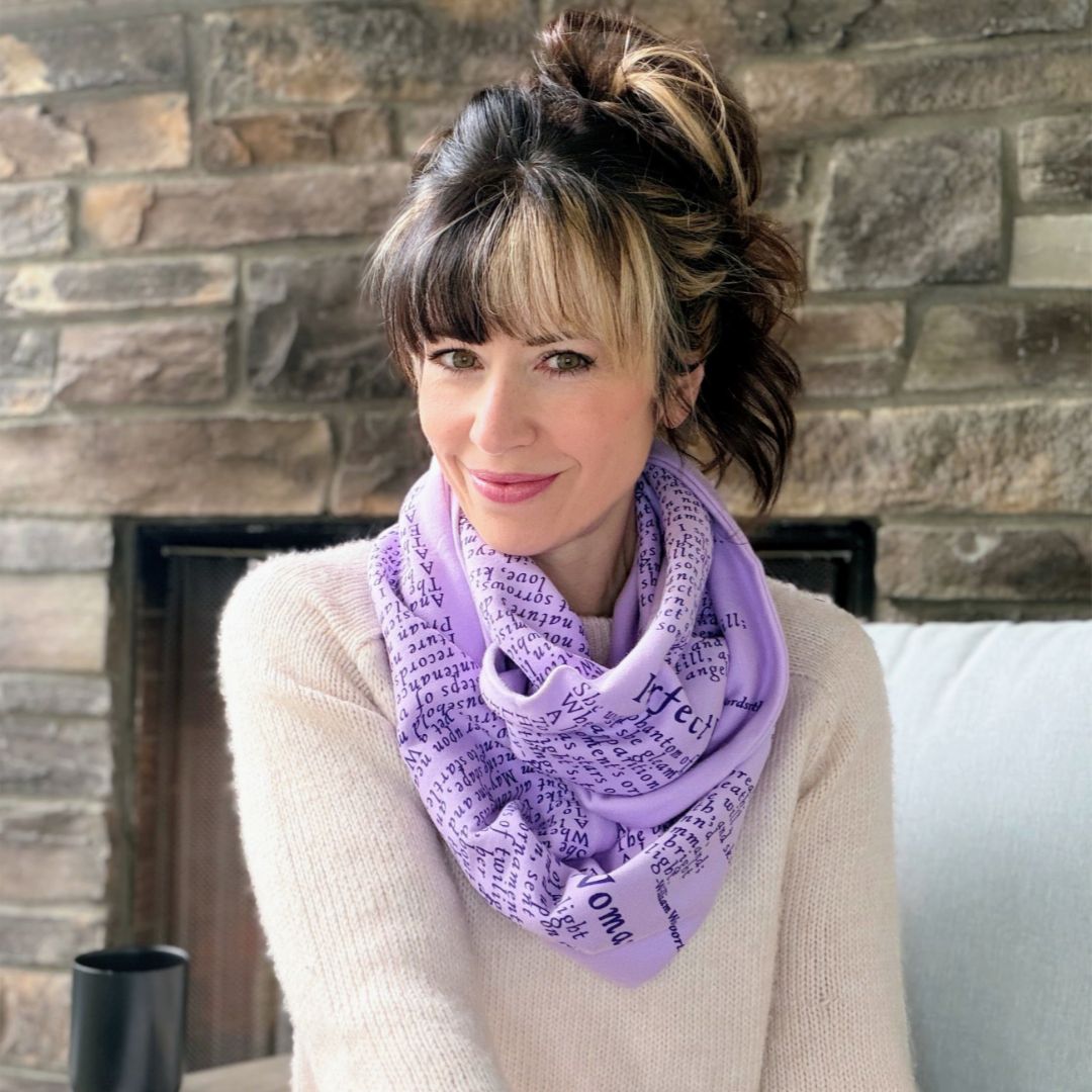 Perfect Woman Book Scarf