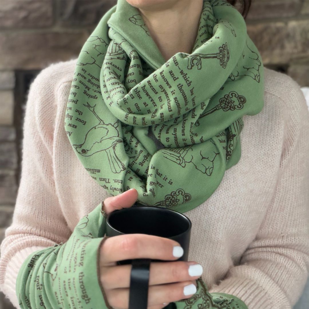 The Secret Garden Book Scarf