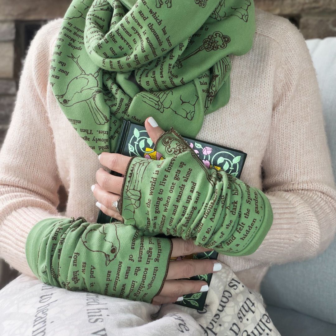 The Secret Garden Writing Gloves