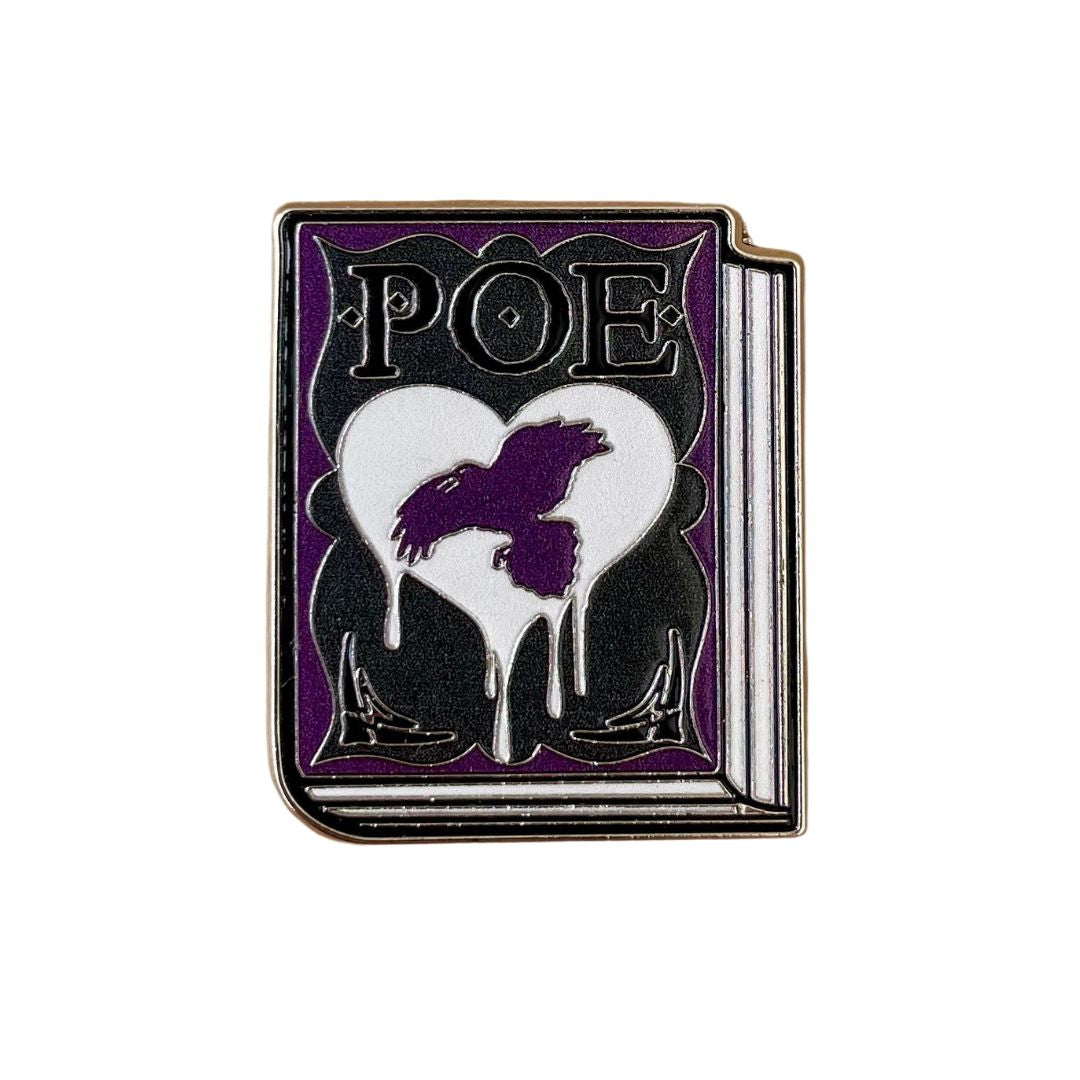 Edgar Allan Poe Enamel Pin