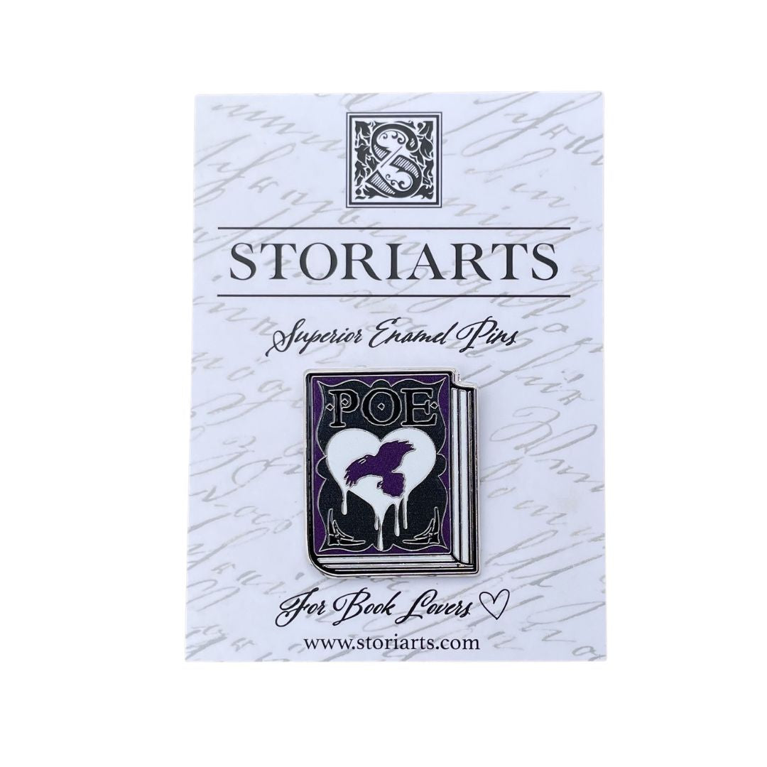 Edgar Allan Poe Enamel Pin