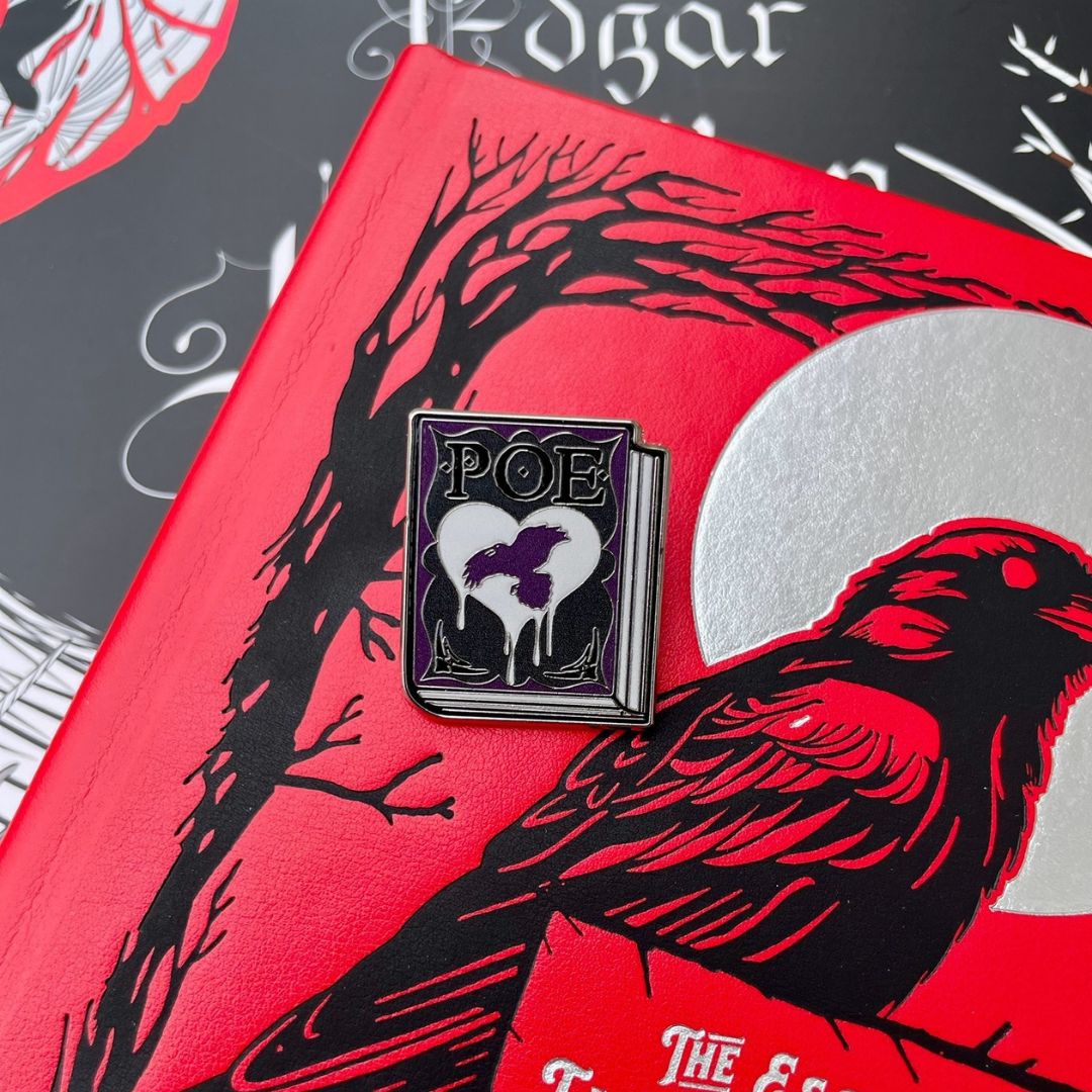 Edgar Allan Poe Enamel Pin