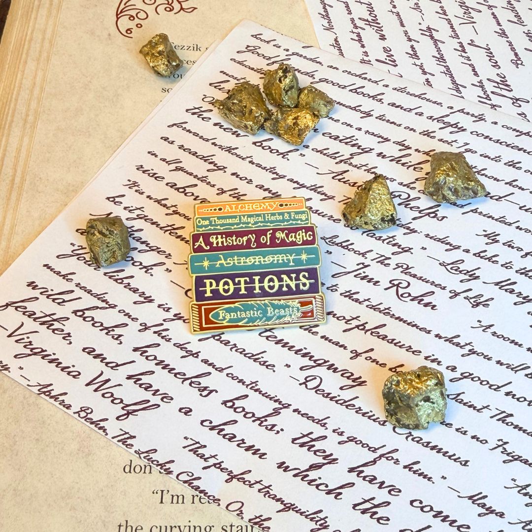 Magic Books Enamel Pin