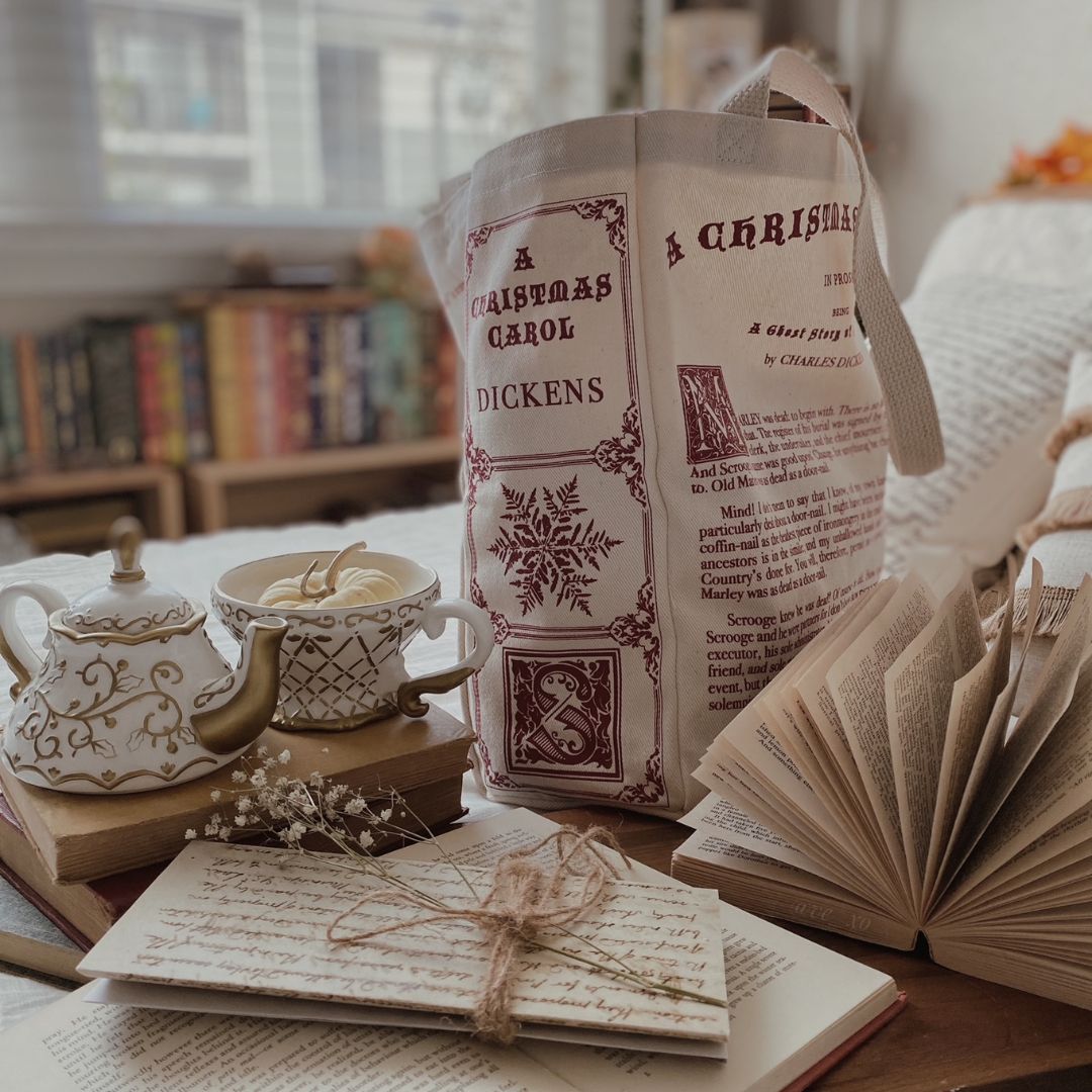 A Christmas Carol Book Tote