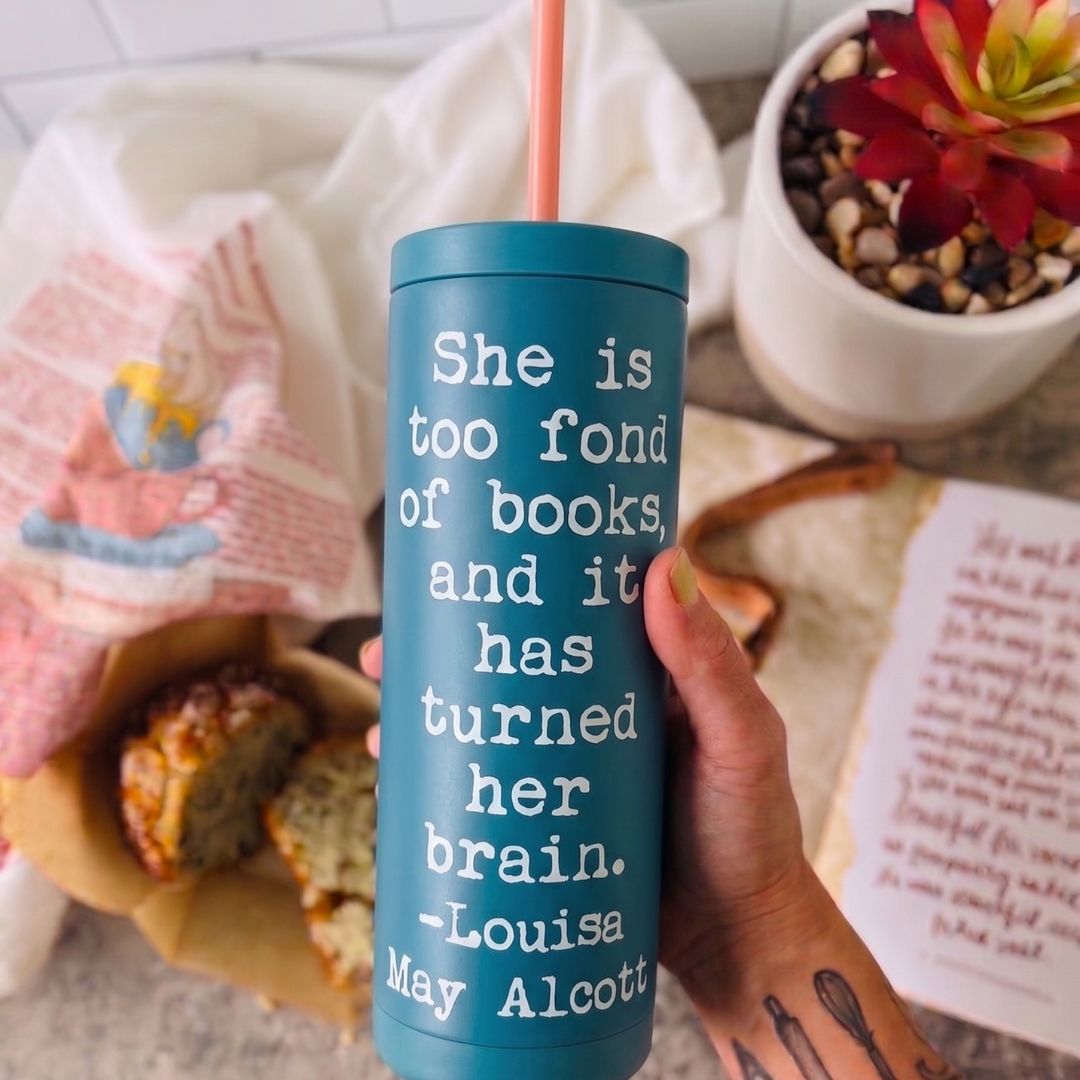 Louisa May Alcott 20oz Tumbler