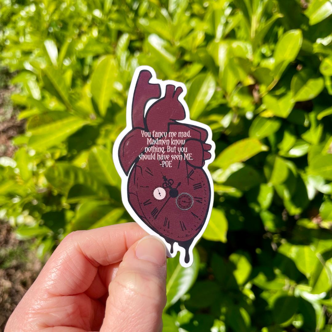 The Tell-Tale Heart Sticker