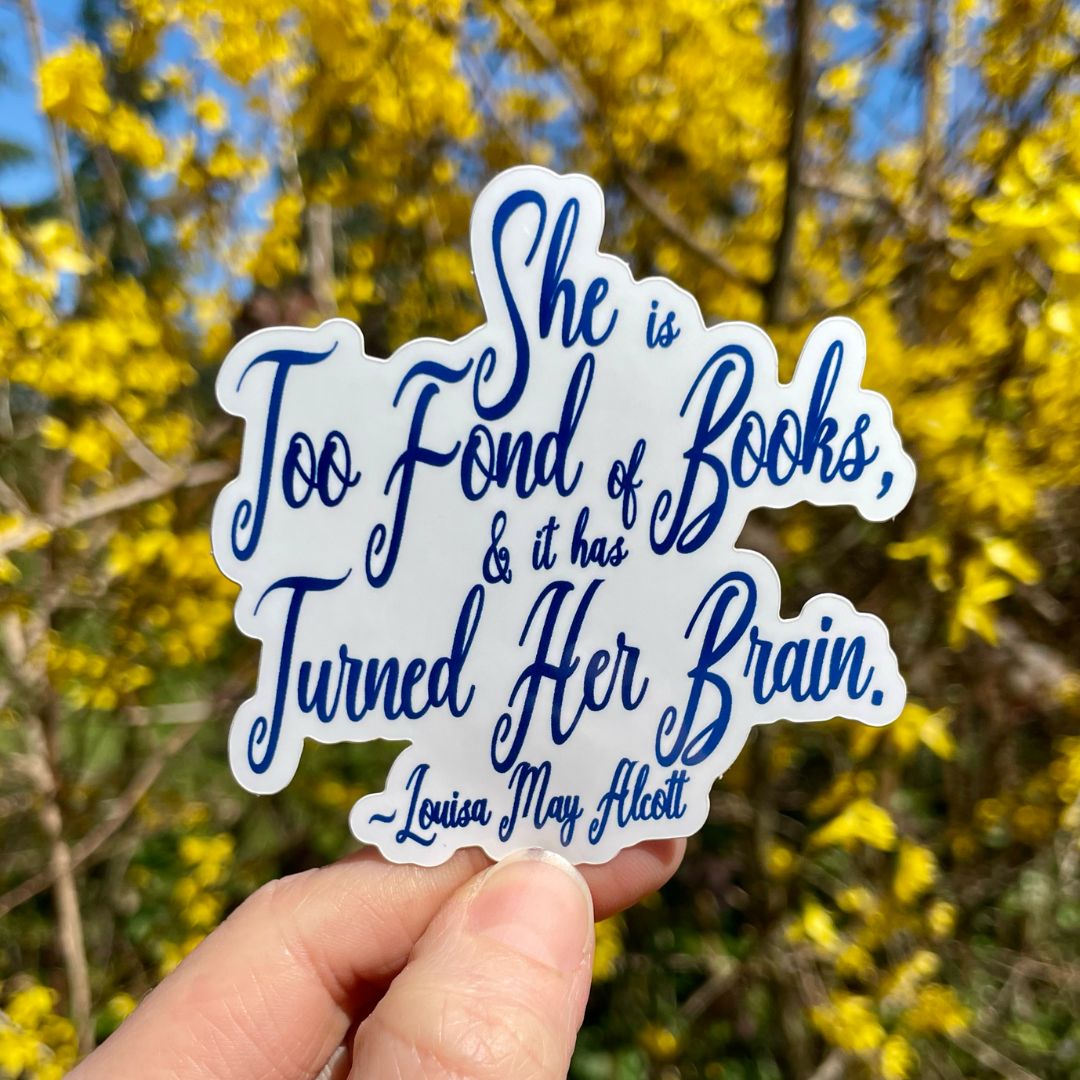 Louisa May Alcott Sticker