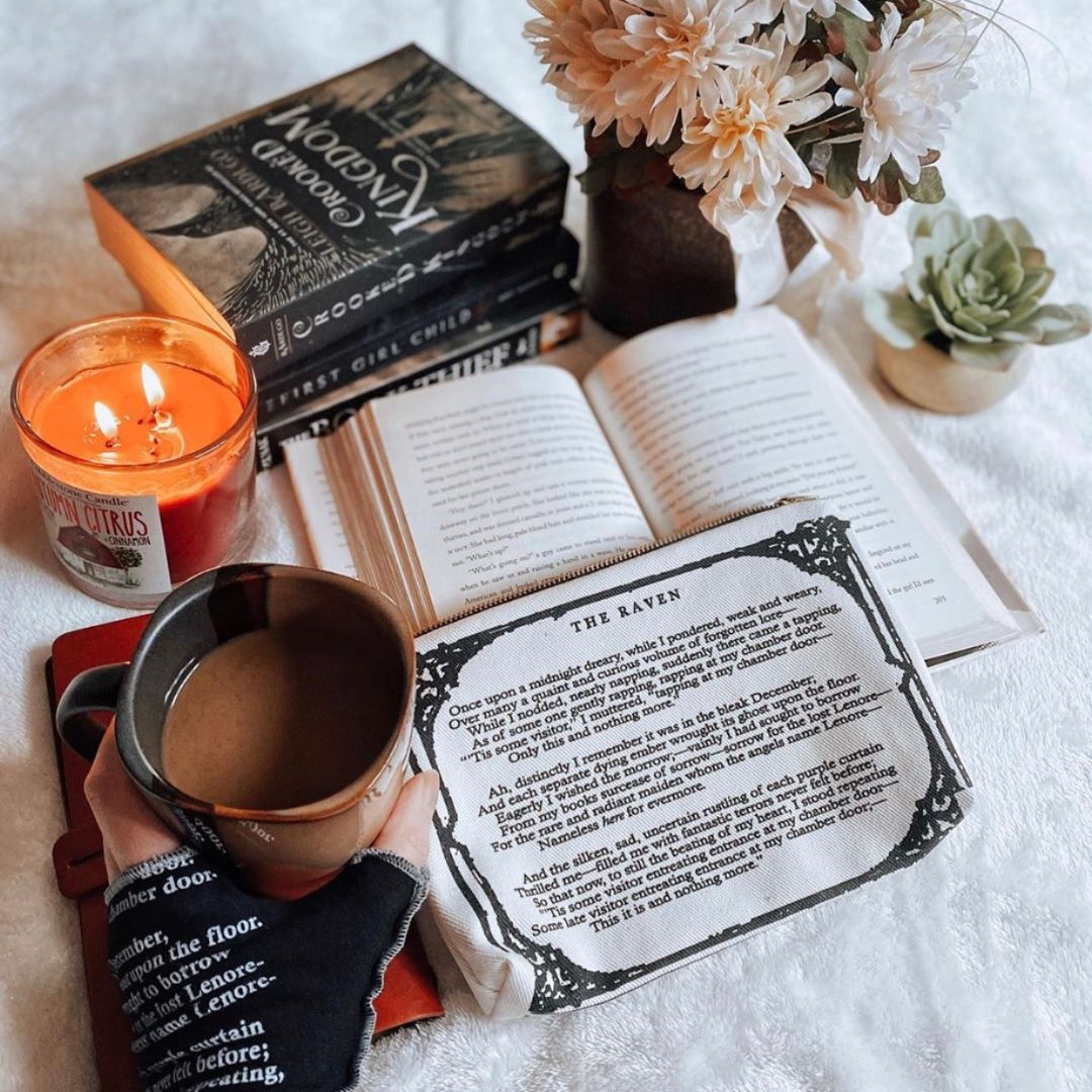 The Raven Book Pouch