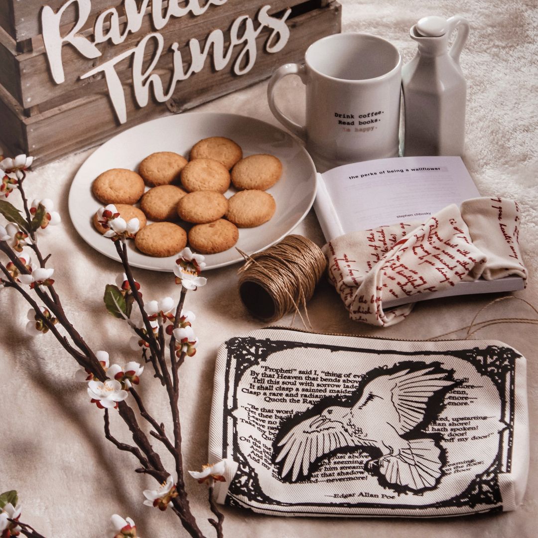 The Raven Book Pouch