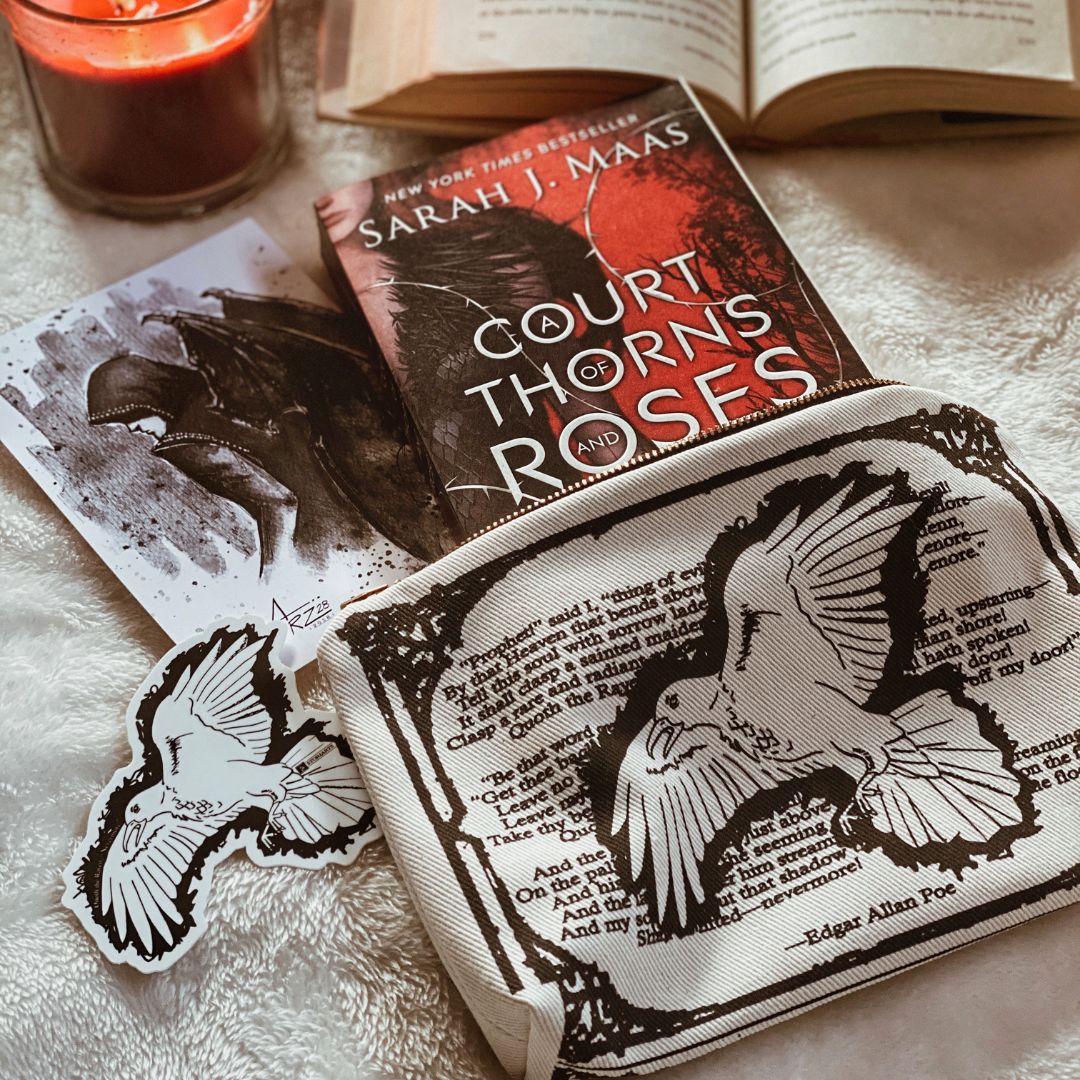 The Raven Book Pouch
