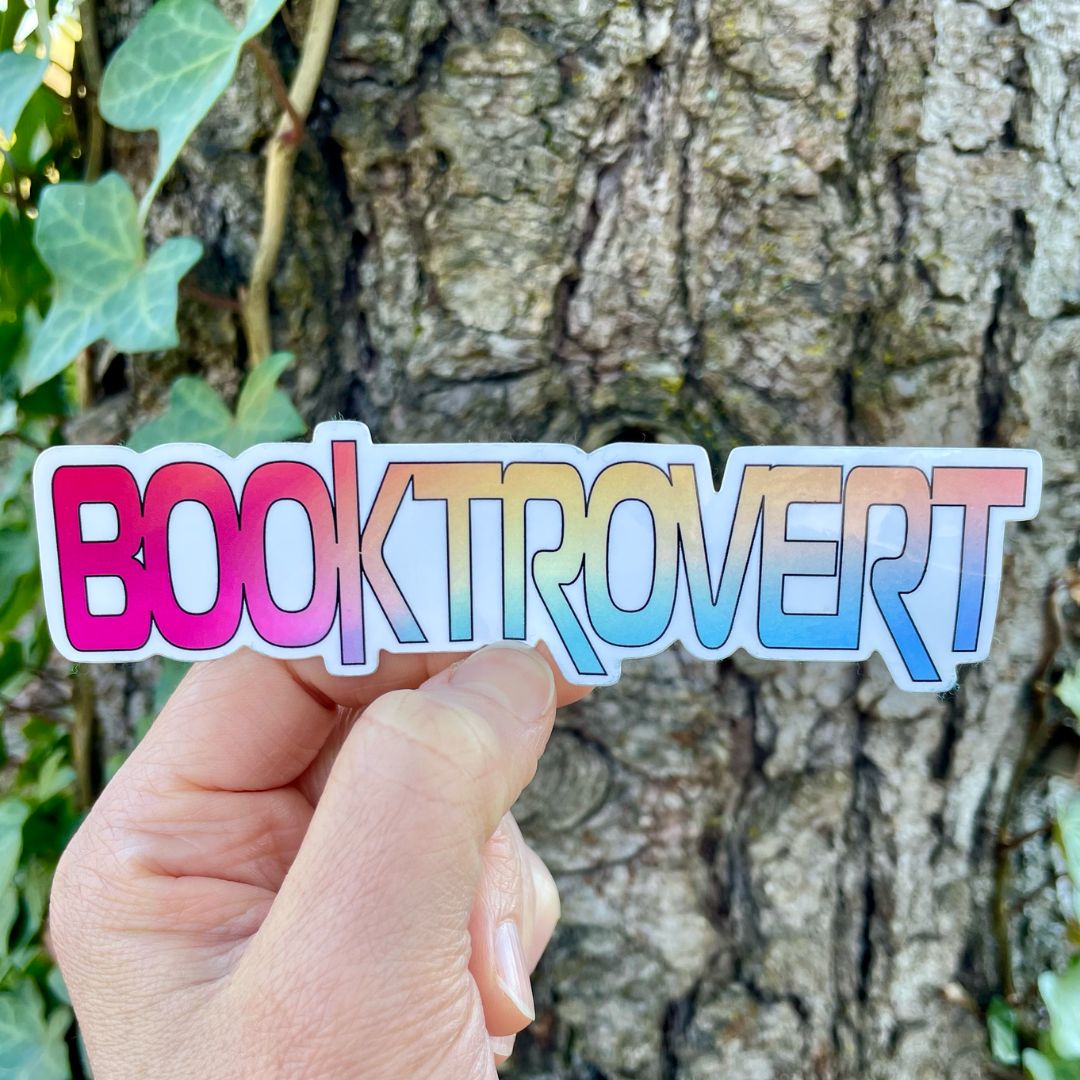 Booktrovert Sticker