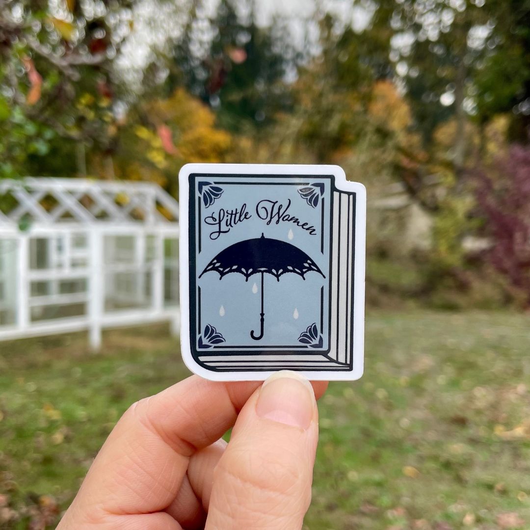 Little Women Book Sticker