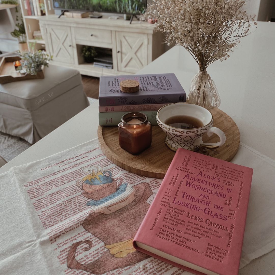 Alice in Wonderland Tea Towel