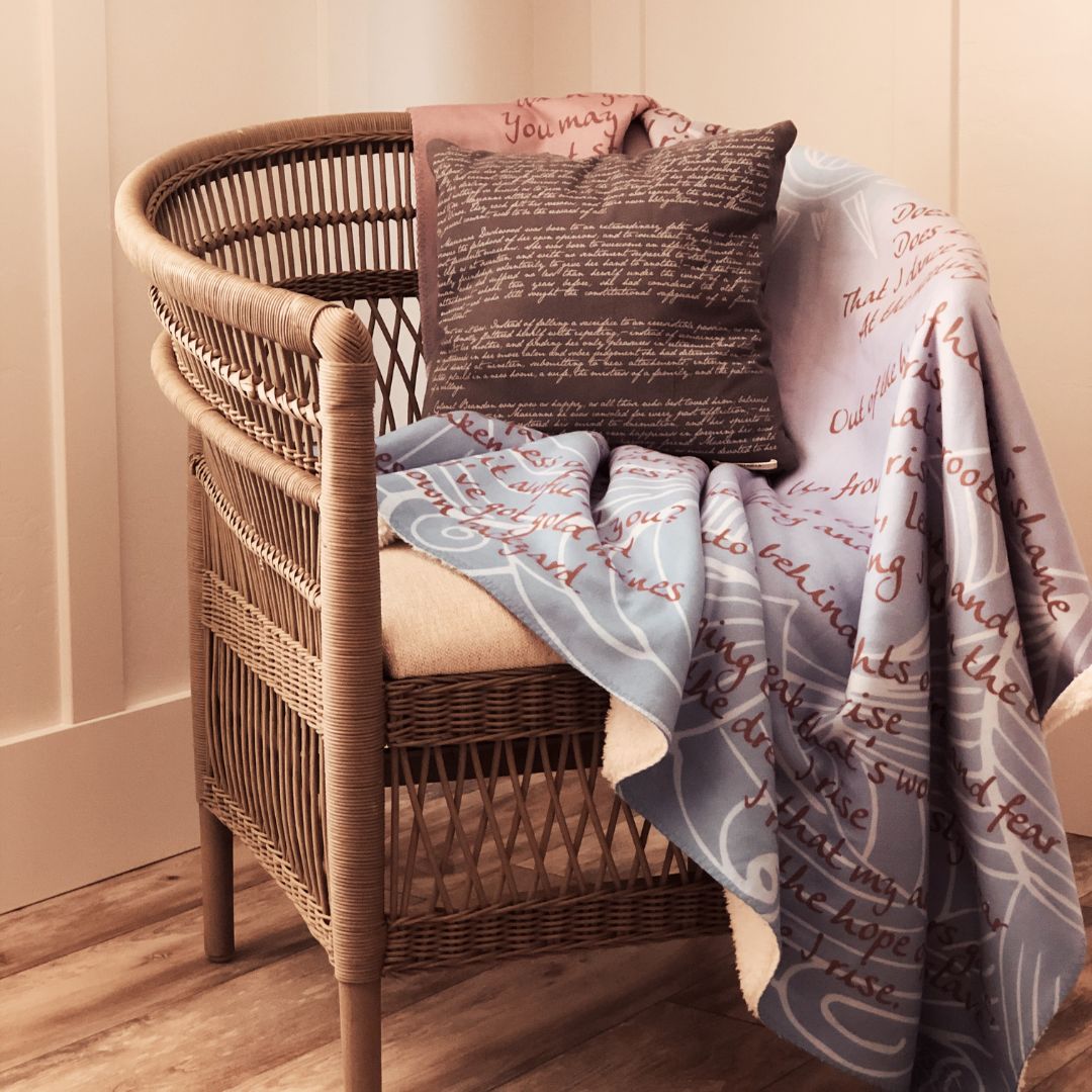 Still I Rise Sherpa Fleece Book Blanket