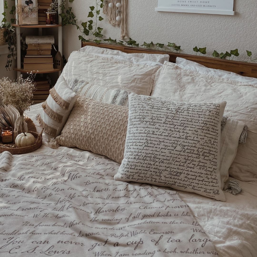 Commit to Lit Pillow