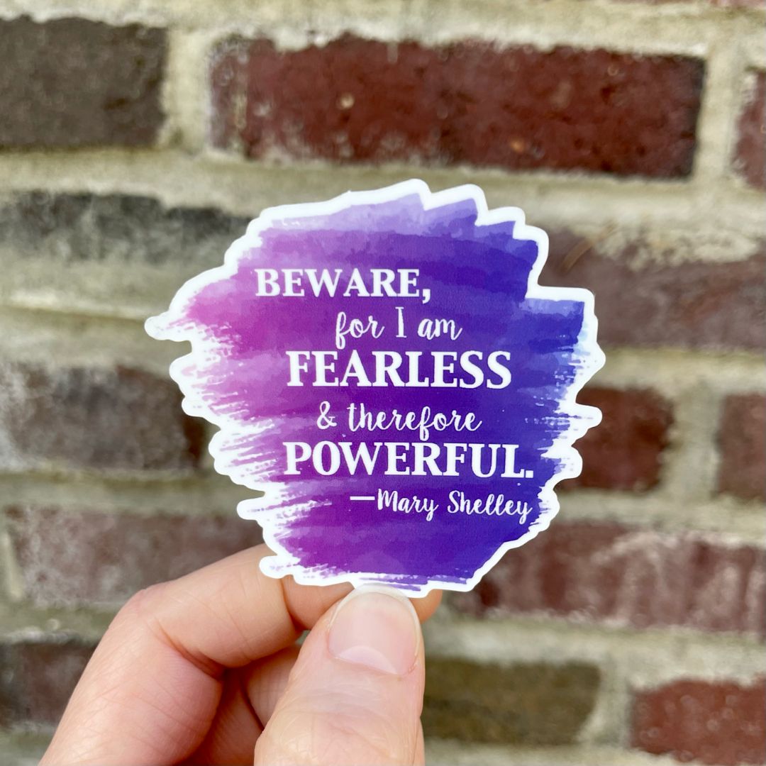 Mary Shelley Sticker