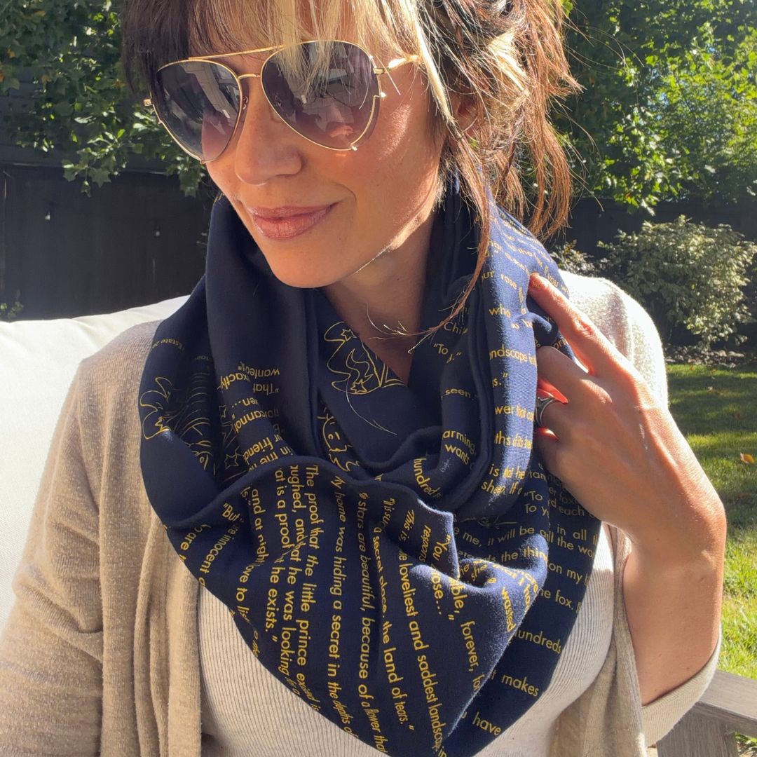 The Little Prince Book Scarf