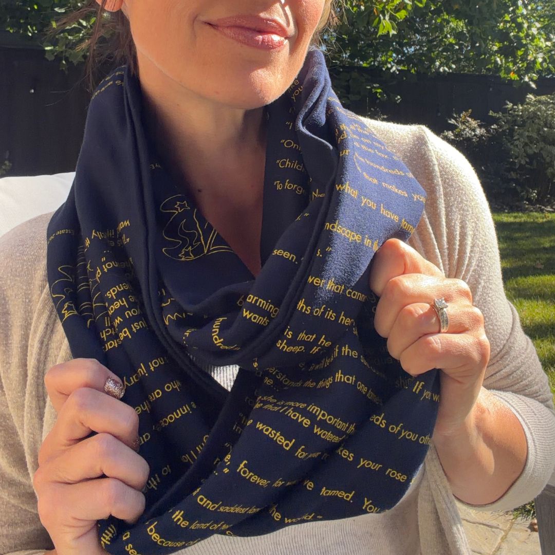 The Little Prince Book Scarf