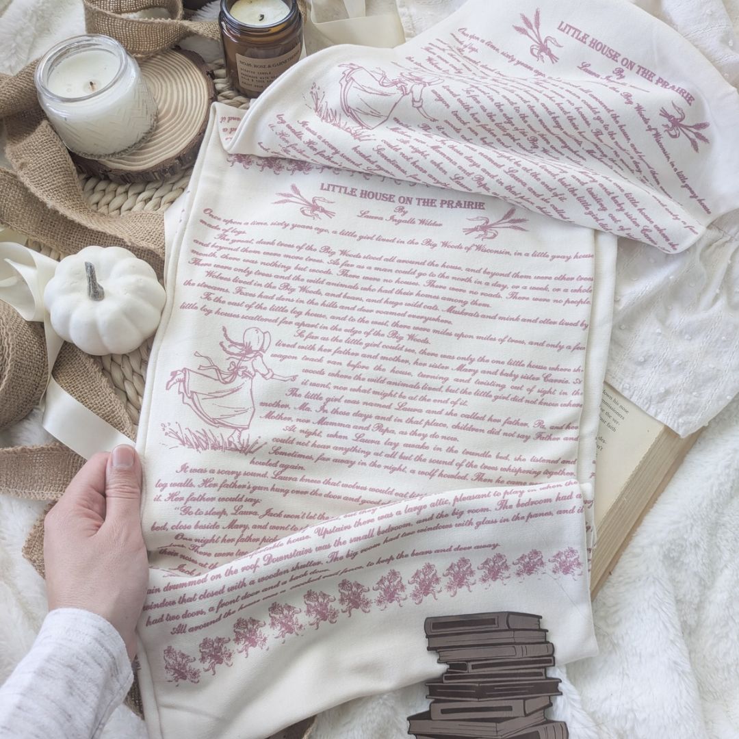 Little House on the Prairie Book Scarf