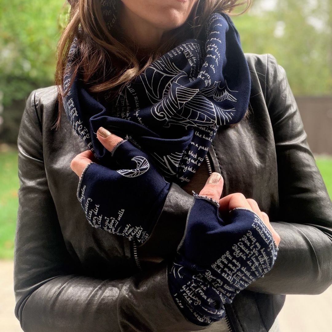 Still I Rise Book Scarf