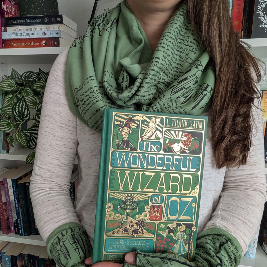 The Wonderful Wizard of Oz Book Scarf
