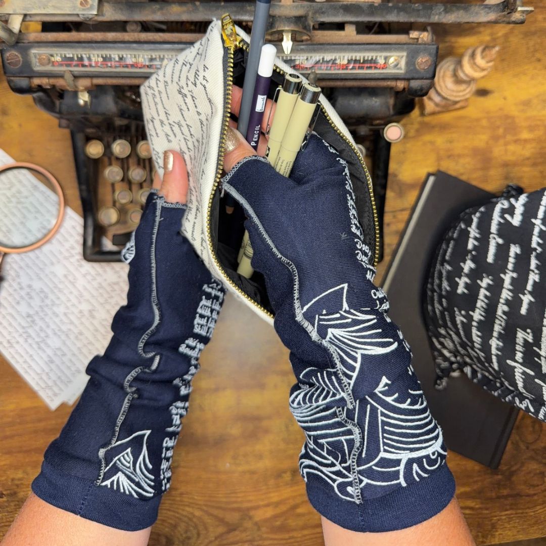 Still I Rise Writing Gloves