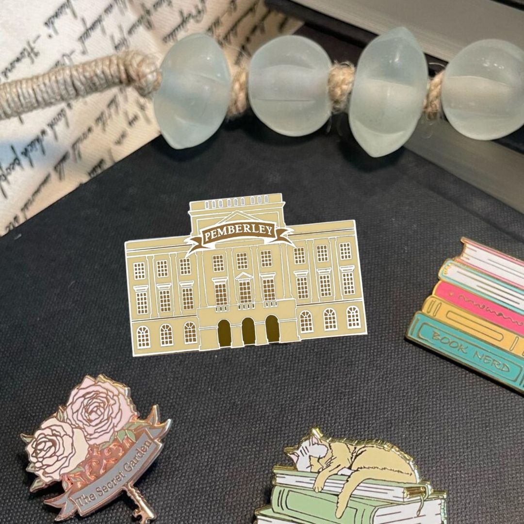Pemberley Enamel Pin