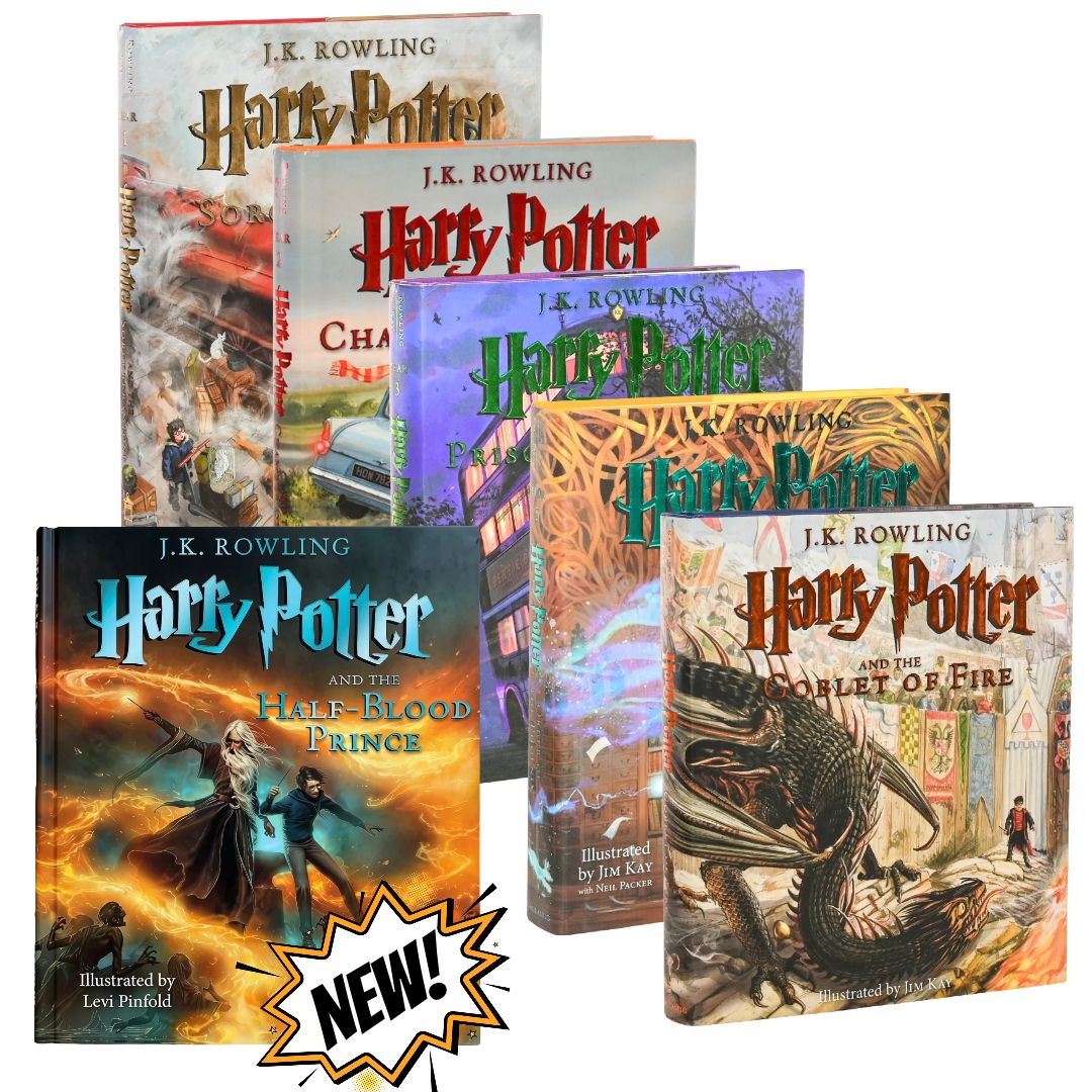 PRE-ORDER: Harry Potter Book Set - The Illustrated Editions