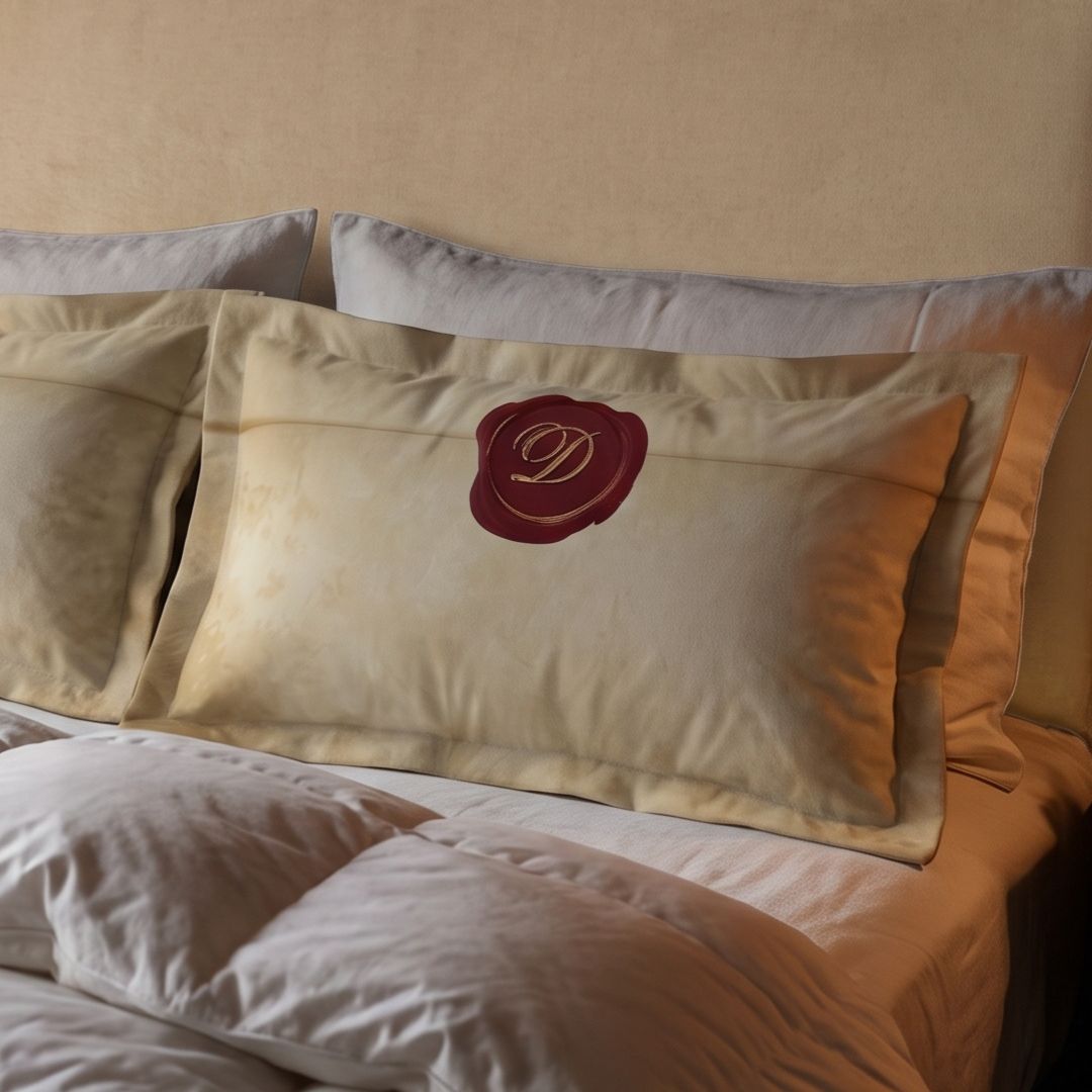 Mr. Darcy's Letter Pillow Sham
