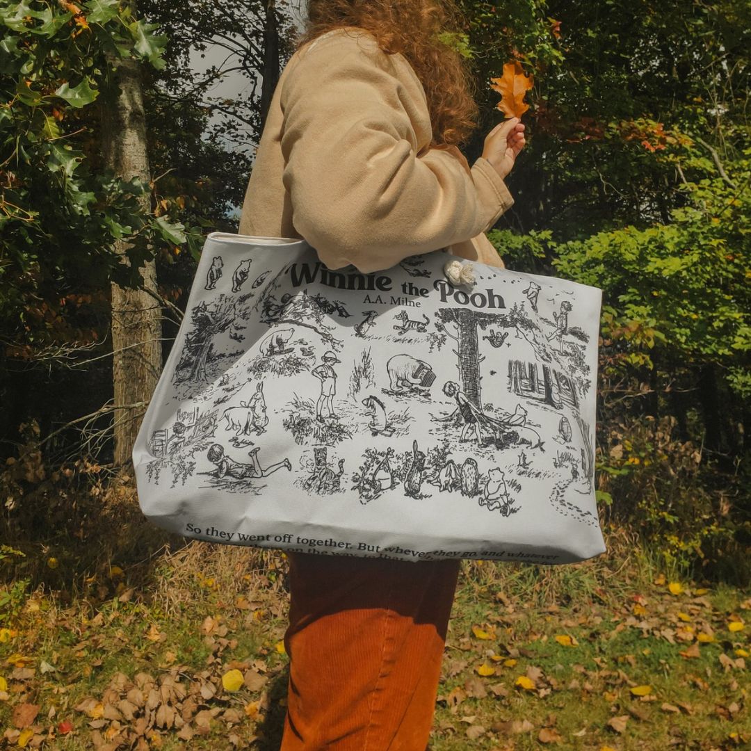 Winnie-the-Pooh Toile Weekender Bag