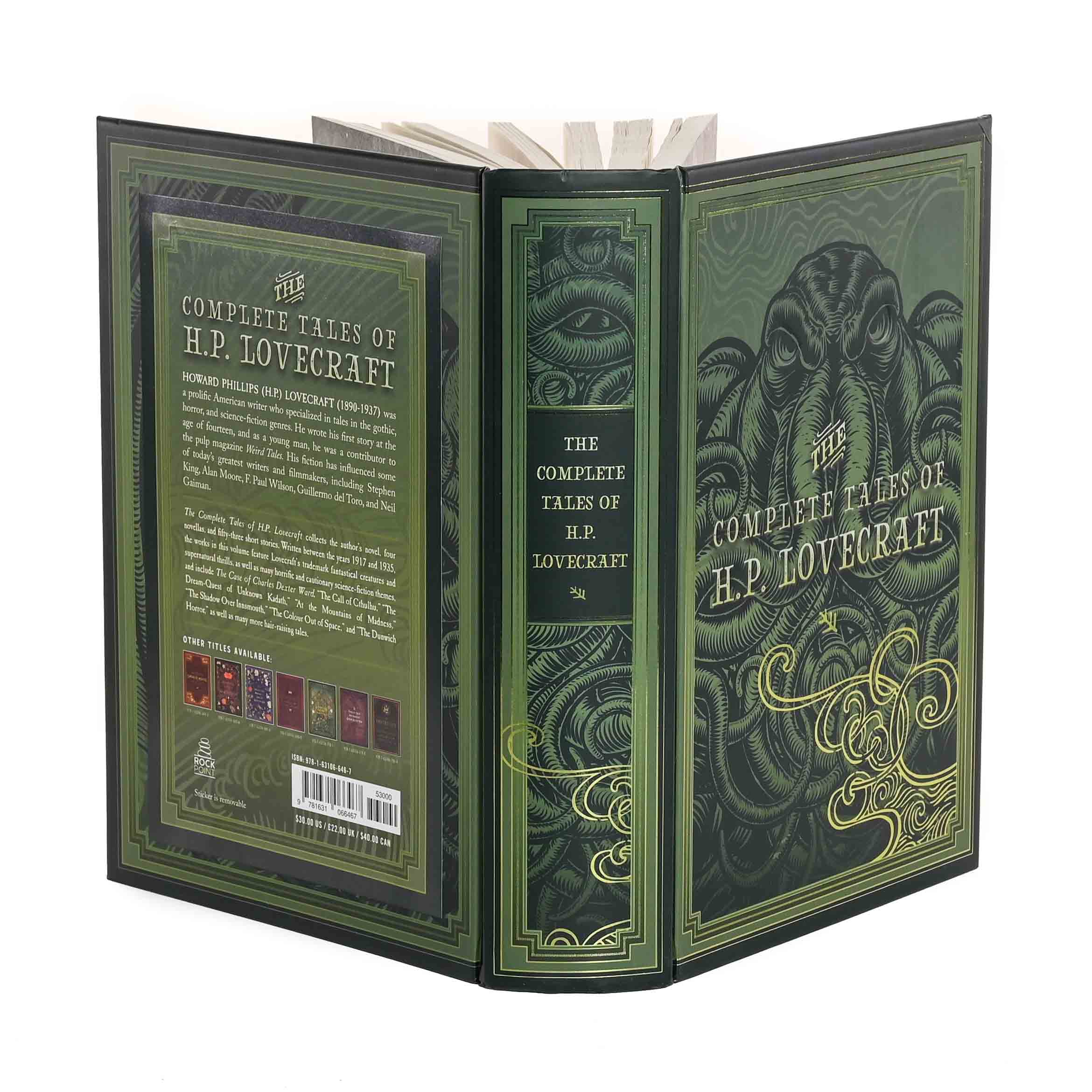 The Complete Tales of H.P. Lovecraft Book | 9781631066467