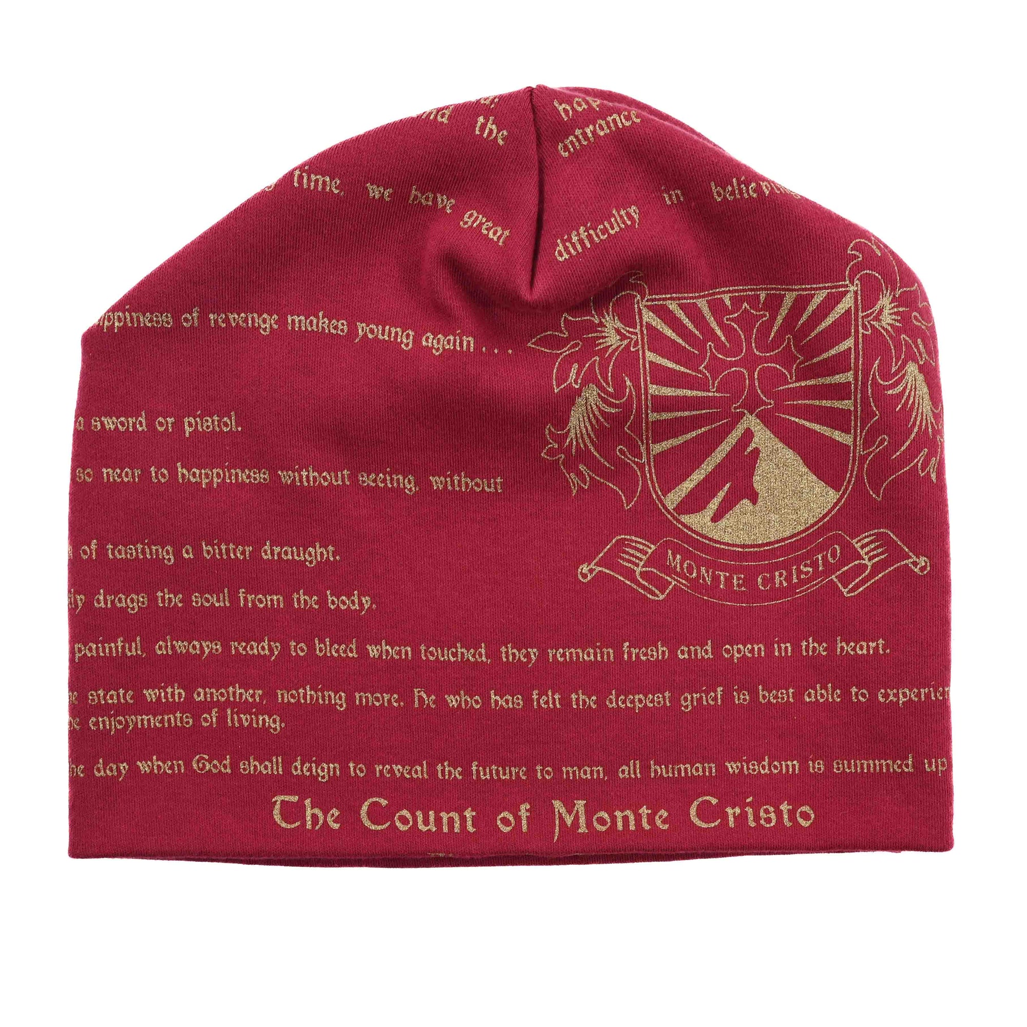 The Count of Monte Cristo Book Beanie