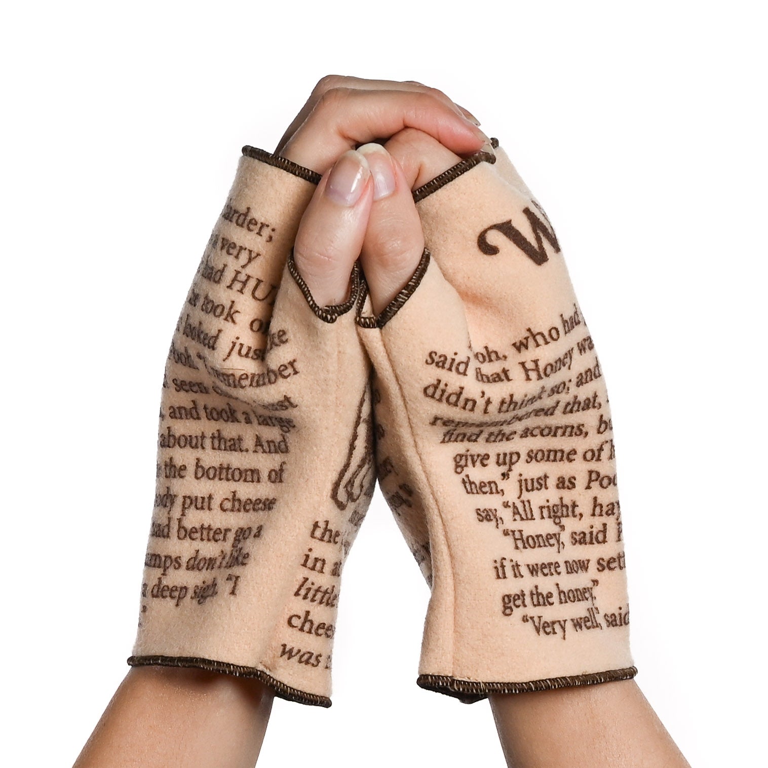 Winnie-the-Pooh Italian Wool Gloves - Storiarts