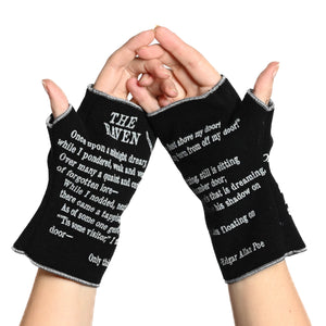 The Raven Italian Wool Gloves