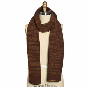 The Count of Monte Cristo Italian Wool Scarf