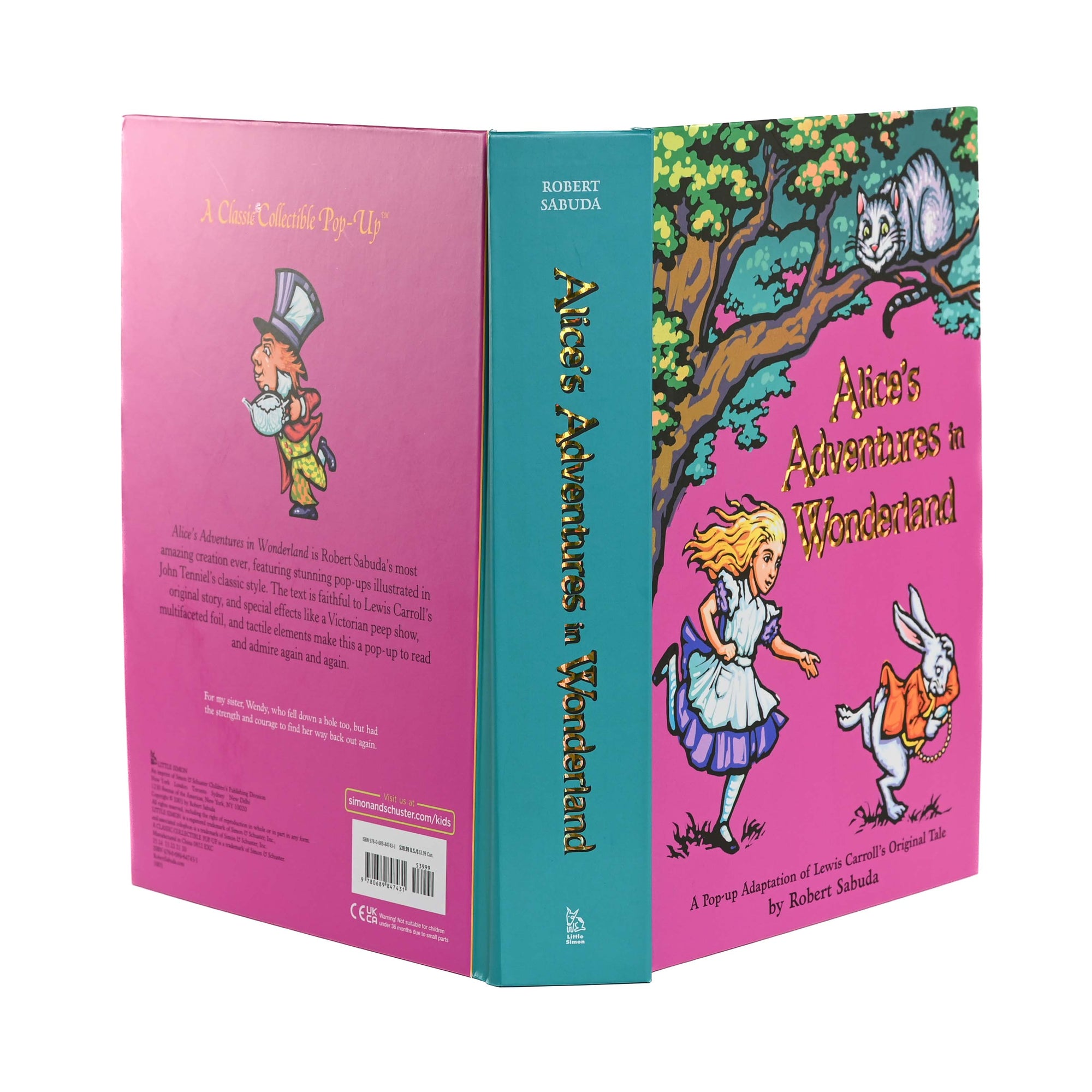 Alice's Adventures in Wonderland - Pop-Up Book