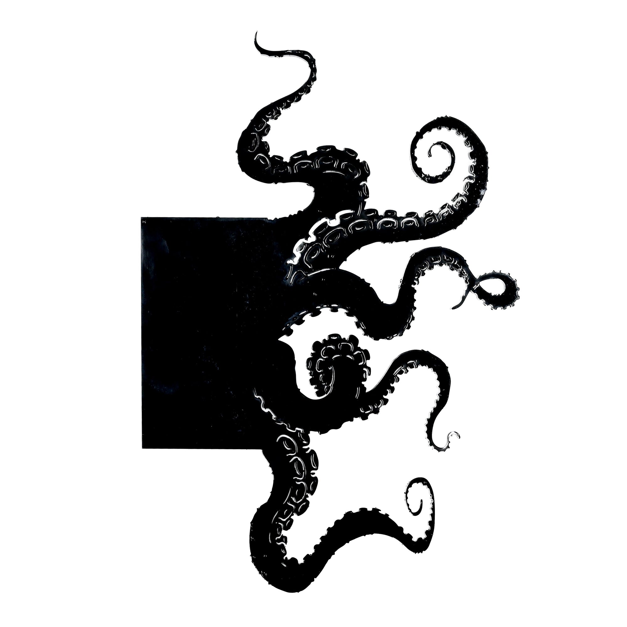 Octopus Bookshelf Silhouette