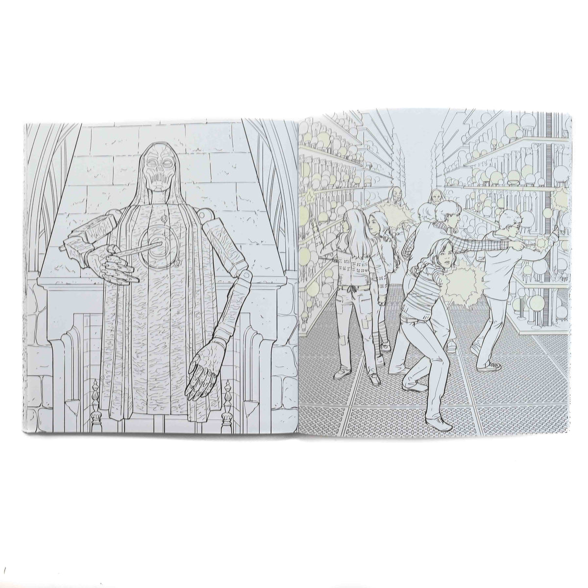 Harry Potter Glow-in-the-Dark Coloring Book