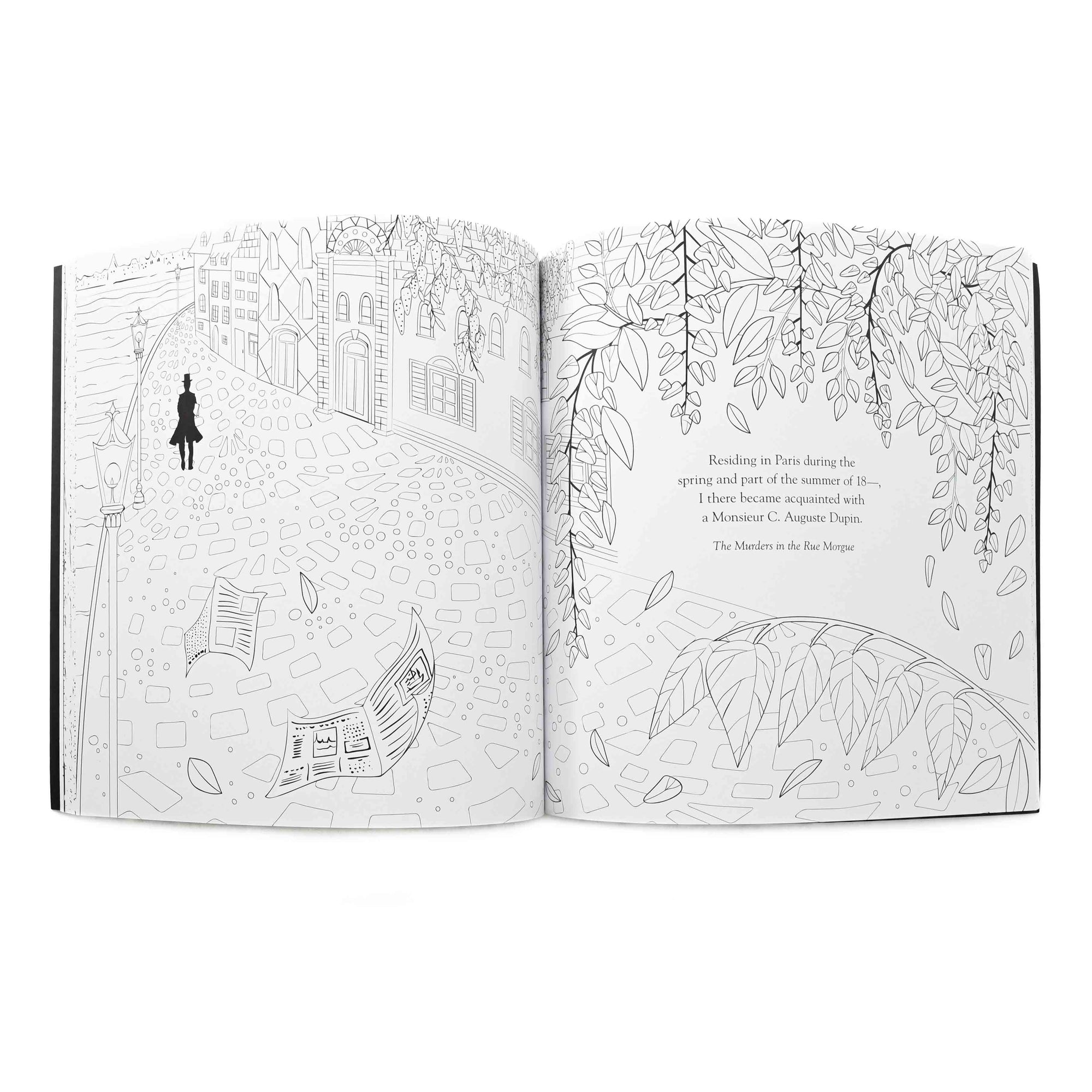 Edgar Allan Poe Coloring Book