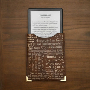 Quote Kindle Sleeve