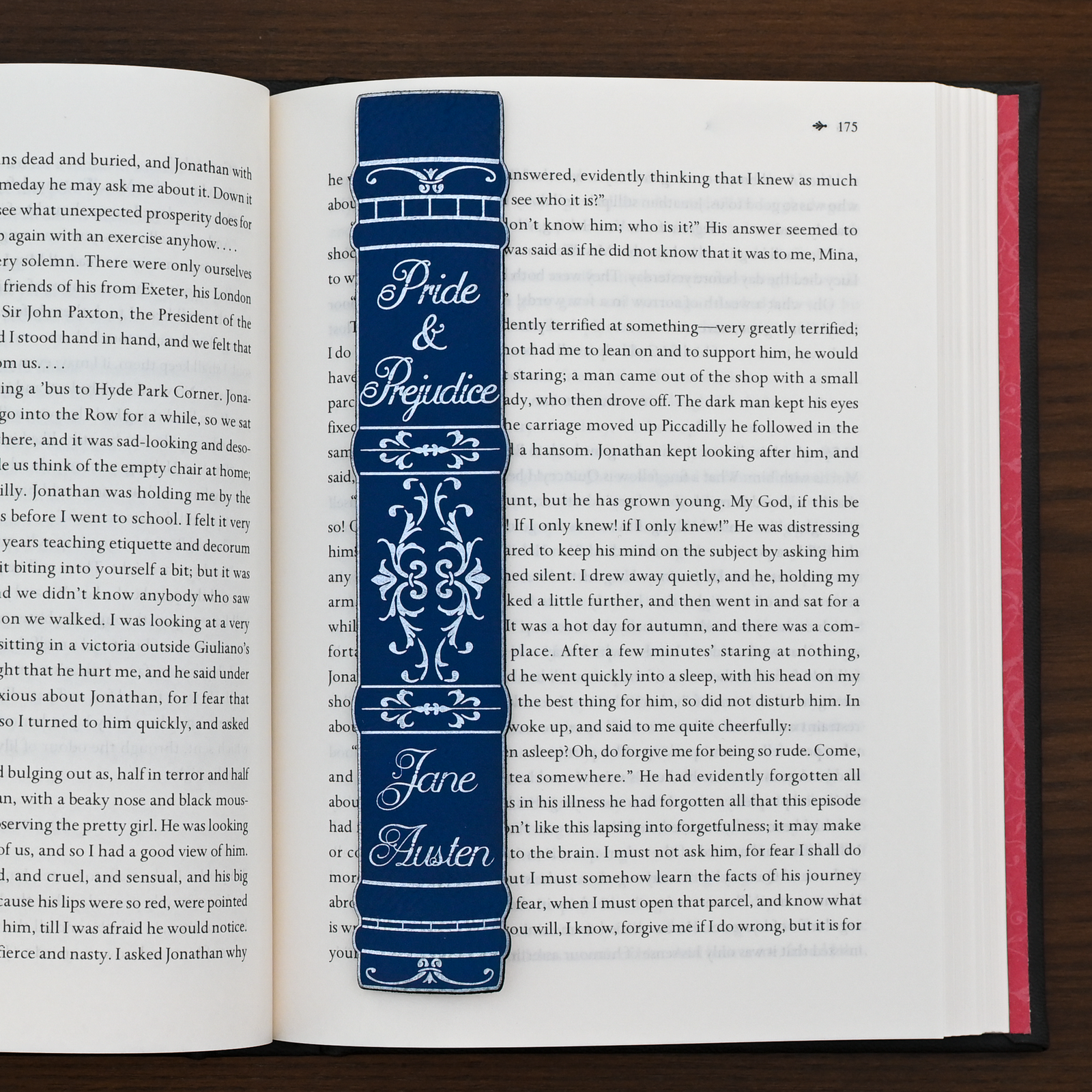 Pride and Prejudice Graphic Bookmark