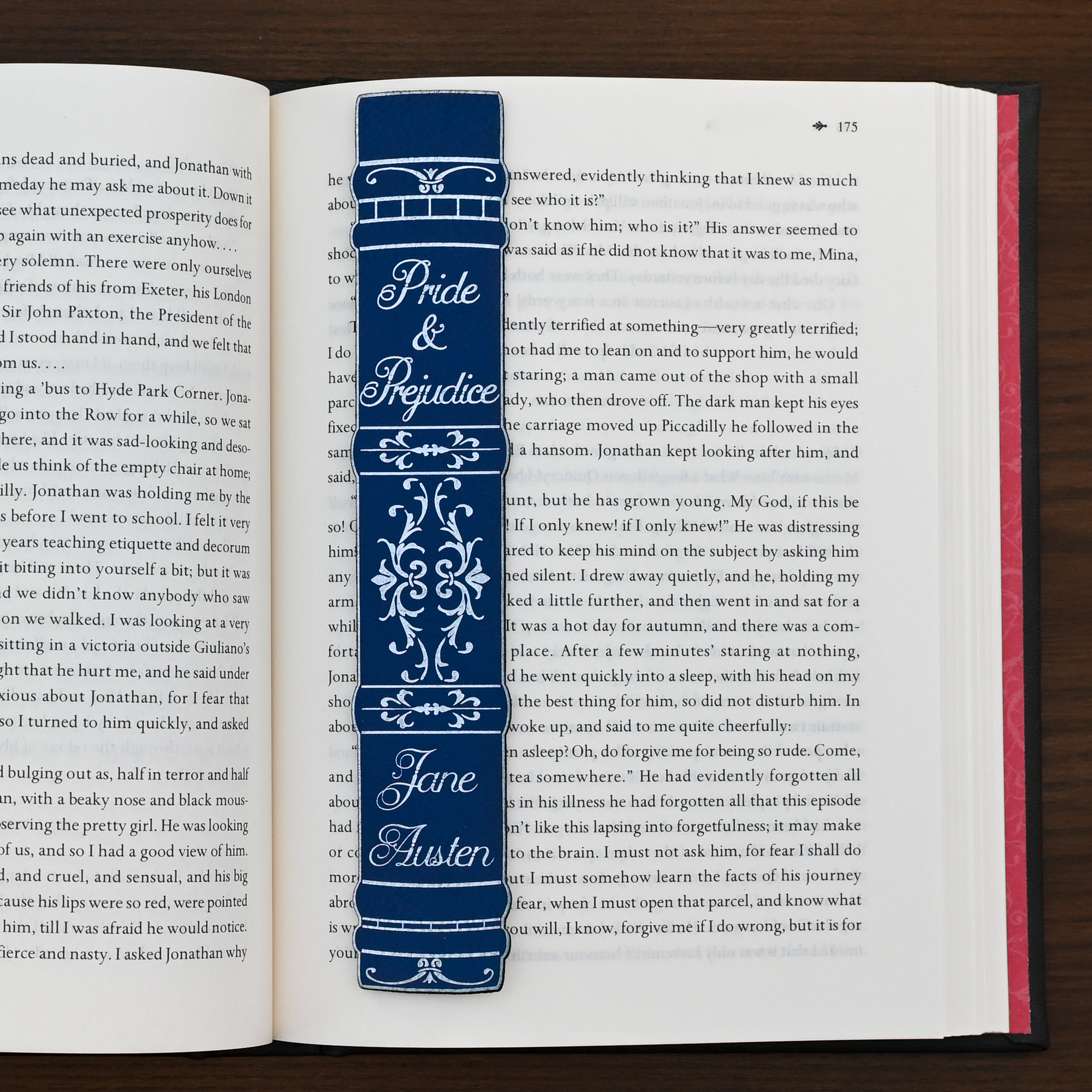 Pride and Prejudice Graphic Bookmark