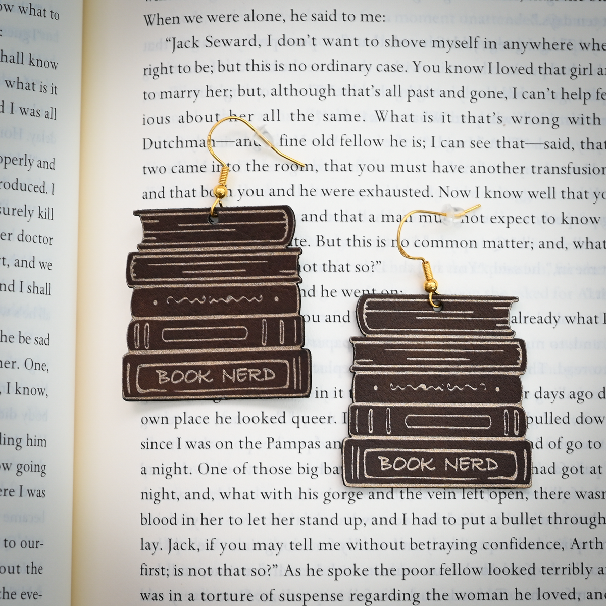 Book Nerd Earrings