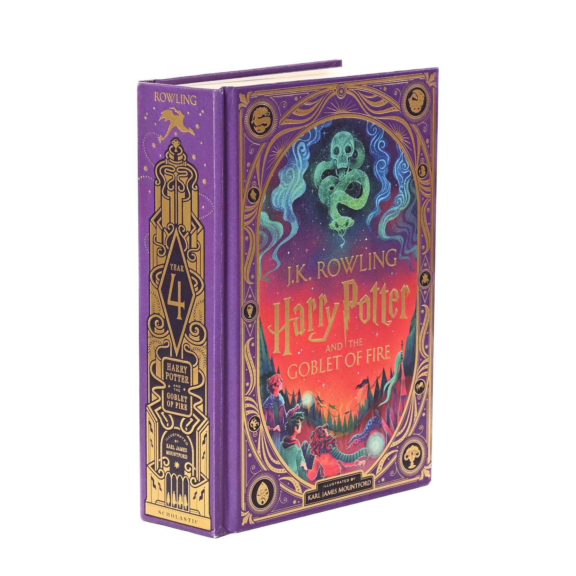 Harry Potter and the Goblet of Fire (Illustrated with Interactive